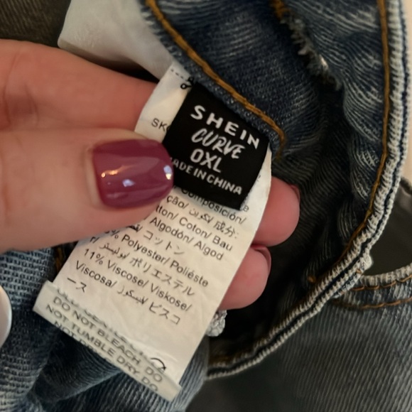 SHEIN Denim Skirt - Picture 4 of 6